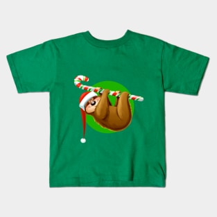 Holiday Sloth Kids T-Shirt